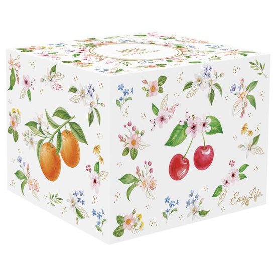 Porcelánový hrnek na čaj/kávu Fancy Fruit 400ml, Easy Life