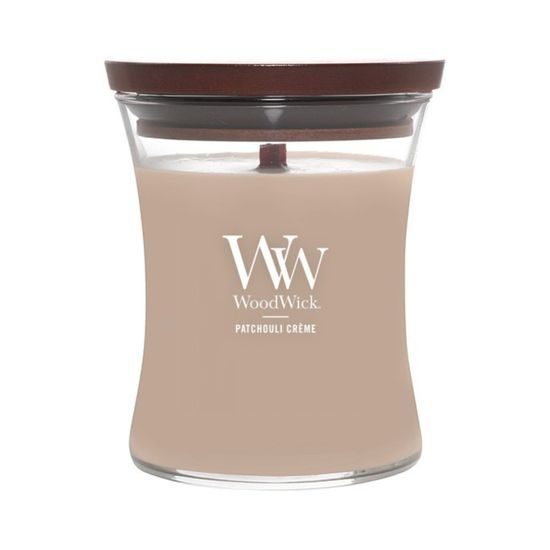 WoodWick - Patchouli Créme svíčka váza střední, 275 g
