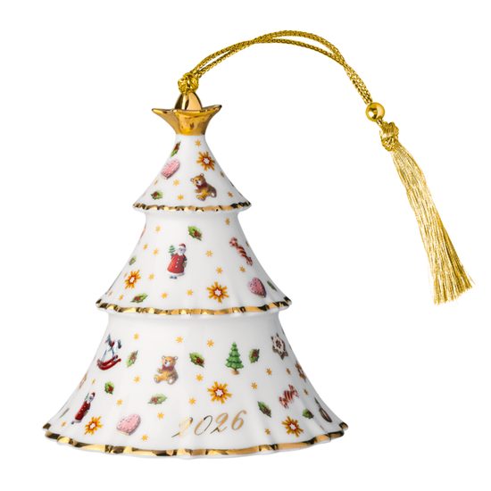 Christmas Classic Vánoční ozdoba stromeček 2026, Villeroy & Boch