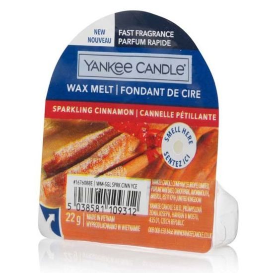 Yankee Candle - Vonný vosk Sparkling Cinnamon