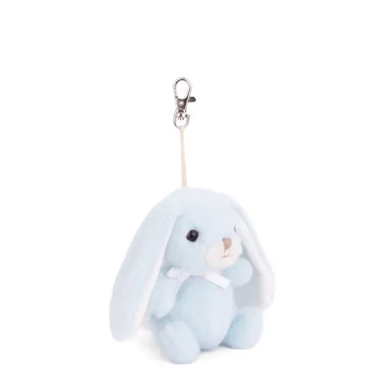Klíčenka plyšový zajíček Bouncy Bunny modrý