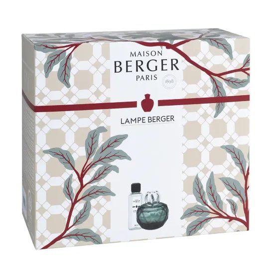 Maison Berger Paris - Darčeková súprava: Katalytická lampa Adagio + Orientalný samet 250ml, zelená