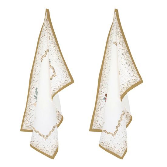 Vánoční utěrka set 2ks White Elegance 70x50 cm, Easy Life