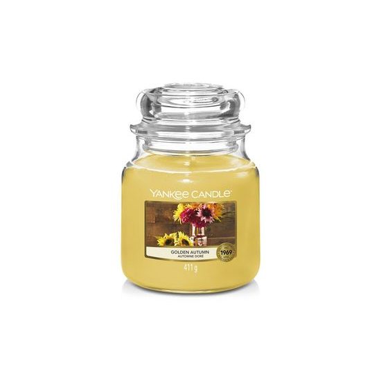 Yankee Candle - Classic vonná svíčka Golden Autumn 411 g