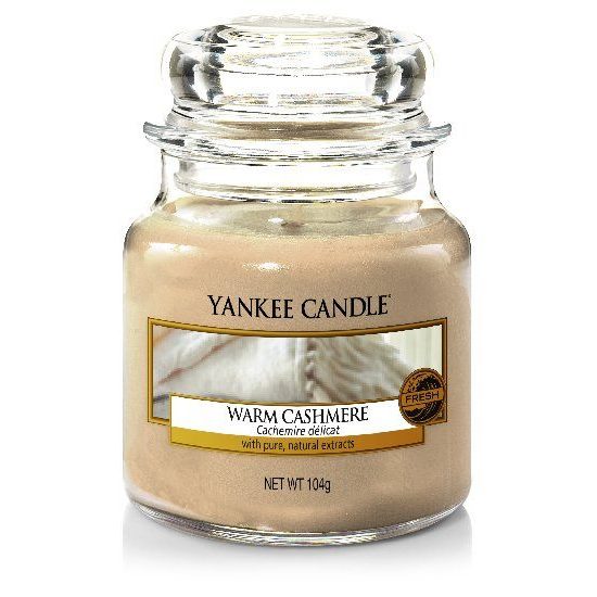 Yankee Candle Classic vonná svíčka Warm Cashmere 104 g