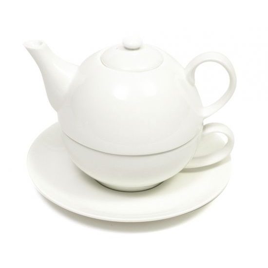 Porcelánový set čaj pro jednoho 450ml, Maxwell & Williams