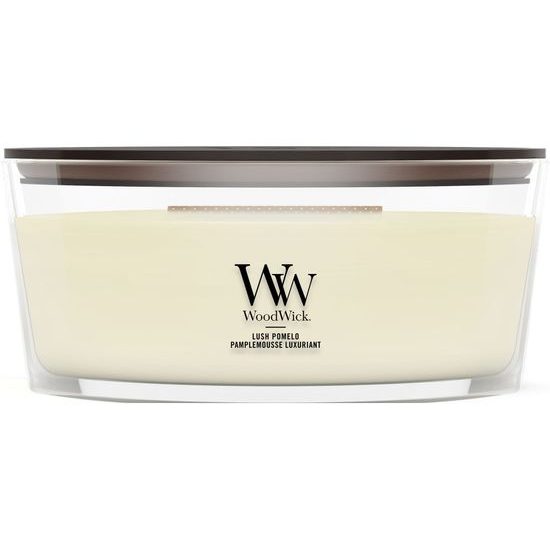 WoodWick - Lush Pomelo (Solar Haze), svíčka loď 453.6 g