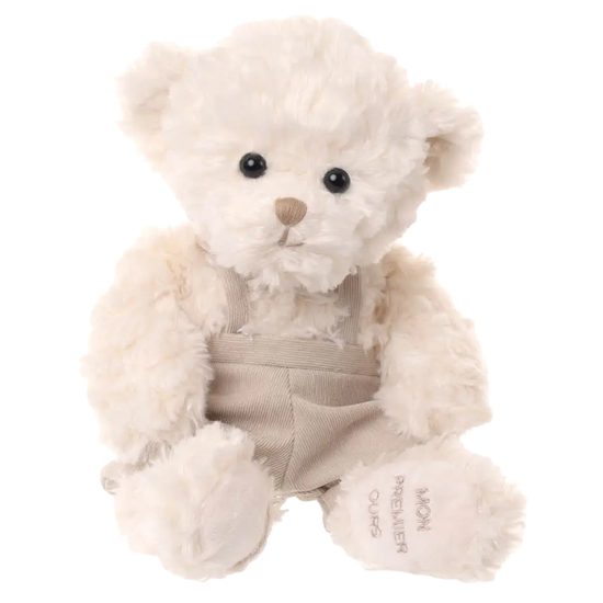 Plyšový medvídek Wyatt v hnědých kraťasech, 35 cm