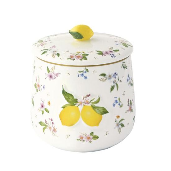 Porcelánová dóza na cukroví Fancy Fruit 11x15cm, Easy Life