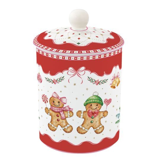 Vianočná dóza na sladkosti Sweet Christmas 11,5x18cm, Easy Life