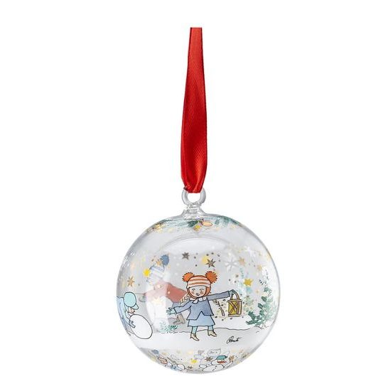 Vánoční skleněná ozdoba koule Christmas Lights 2024 6 cm, Rosenthal