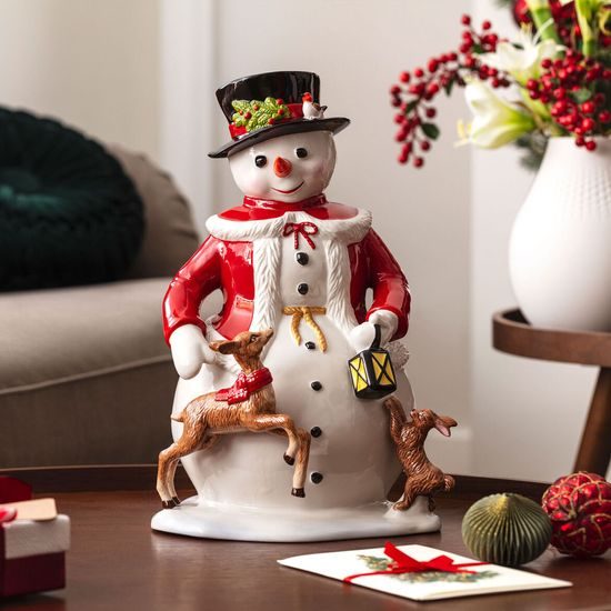 Christmas Toys Memory dekorace Sněhulák 24x23x36 cm, Villeroy & Boch