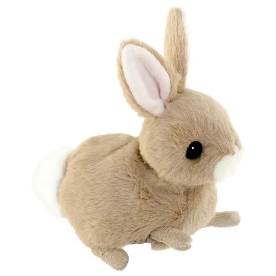 Plyšový zajíček Hera hnědý 1ks, 15 cm