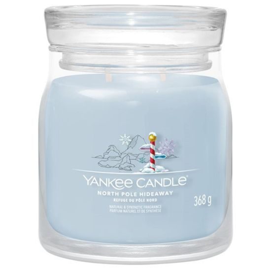 Yankee Candle - Signature vonná svíčka North Pole Hideaway, 368g