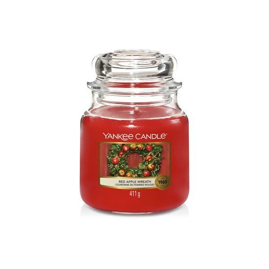 Yankee Candle Classic vonná svíčka Red Apple Wreath 411 g