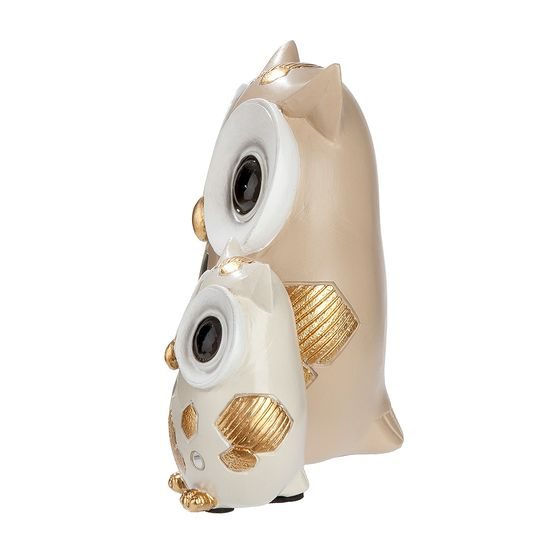 Dekorace figurka sovičky Midas, 9,5x16x14 cm