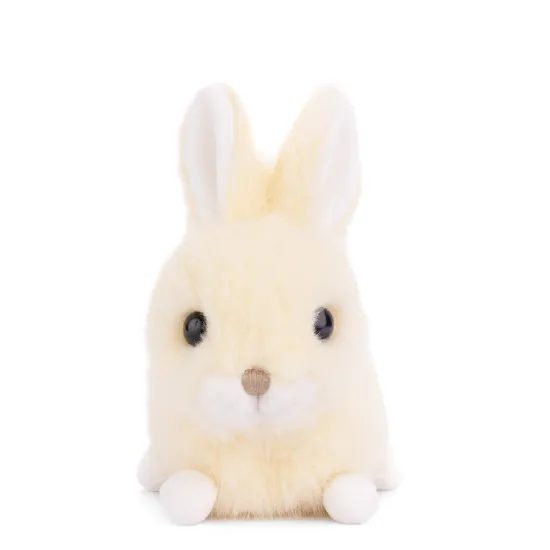 Plyšový zajíček Baby Bunny žlutý, 15 cm