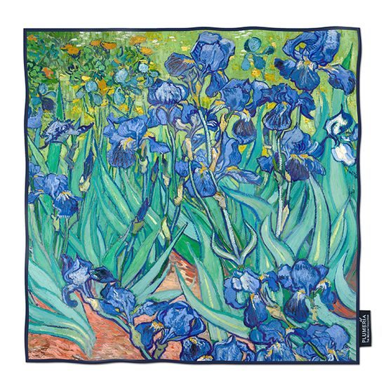 Hodvábna šatka Irises, Vincent Van Gogh