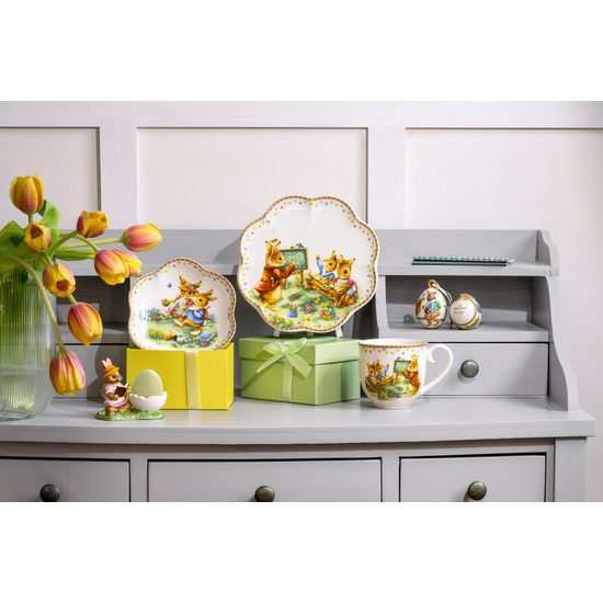 Annual Easter Edition 2025 talíř zajíček Anna, Max a Hans 22,3 cm, Villeroy & Boch