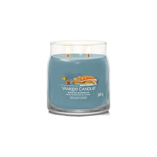 Yankee Candle - Signature vonná svíčka Evening Riverwalk, 368g