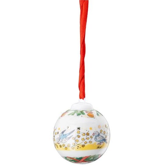 Vánoční ozdoba koule s holuby Christmas Lights 5,1 cm, Rosenthal