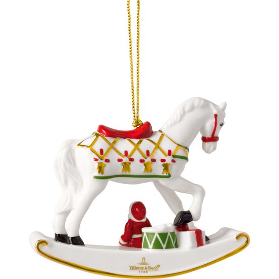 Christmas Classic Vánoční ozdoba houpací kůň 2026, Villeroy & Boch