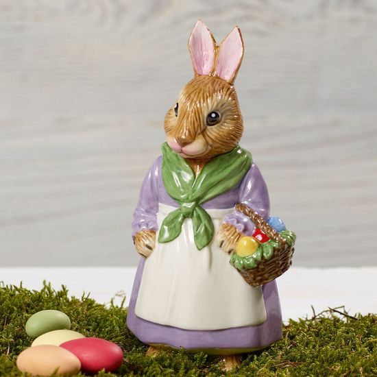 Bunny Tales velikonoční porcelánová zaječice babička Emma, Villeroy & Boch