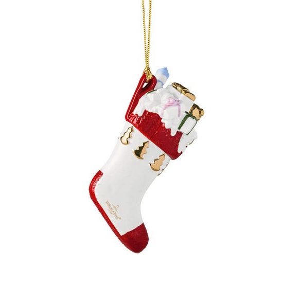 Christmas Classic Vánoční ozdoba punčocha, 10 cm, Villeroy & Boch