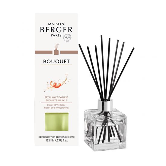 Maison Berger Paris - Aroma difuzér CUBE, Intenzivní třpyt 125 ml