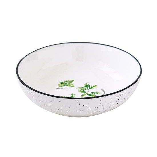 Porcelánová miska na polévku Herbarium 18 cm, Easy Life