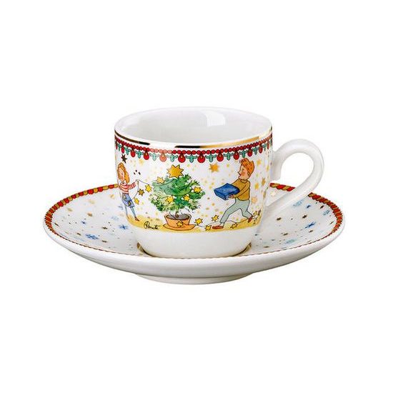 Vánoční šálek s podšálkem na espresso Christmas Lights 2024 80ml, Rosenthal
