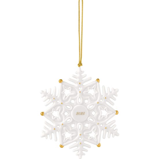 Christmas Classic Vianočná ozdoba snehová vločka, 2025, 9,1x7x10,5 cm, Villeroy & Boch