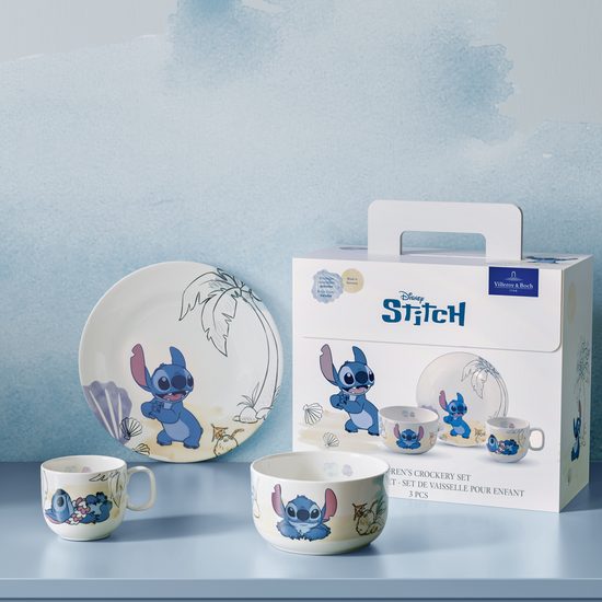 Dětská jídelní souprava Disney Stitch 3ks, Villeroy & Boch