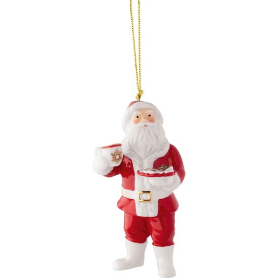 Christmas Classic Vánoční ozdoba Santa 2025, 11x5,5 cm, Villeroy & Boch