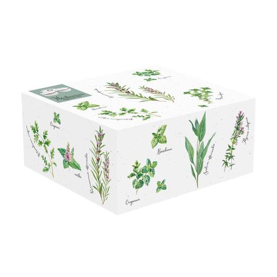 Porcelánová sada misek na dip Herbarium 20,5x17 cm, Easy Life