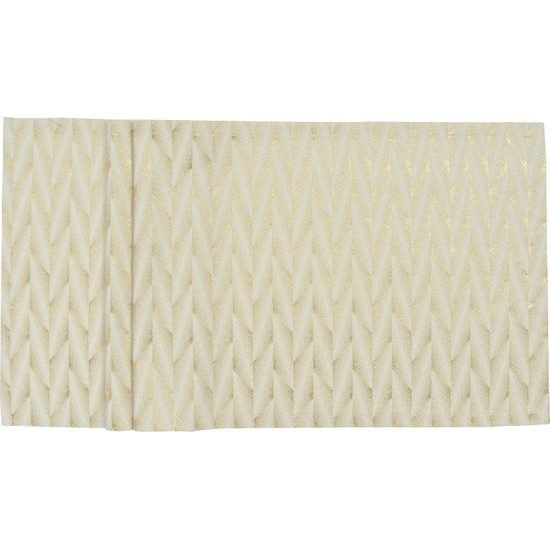 Vánoční běhoun na stůl Felice zlatý 50x140cm , Sander