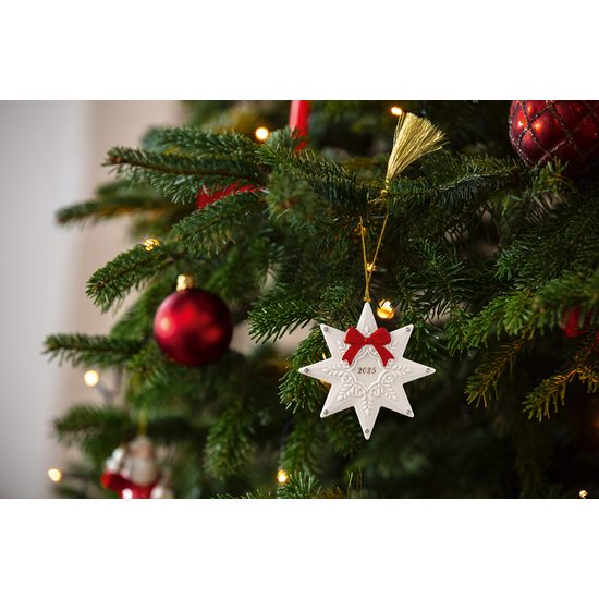 Christmas Classic Vianočná ozdoba hviezda 2025, 11,5 cm, Villeroy & Boch