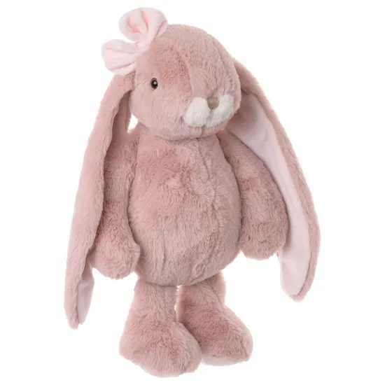 Plyšový zajíček Cuddly Kanina růžový, 40 cm