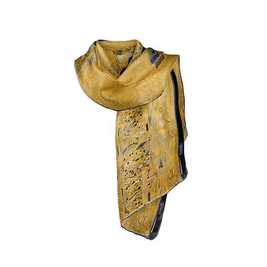 Hedvábná šála Adele Bloch, Gustav Klimt