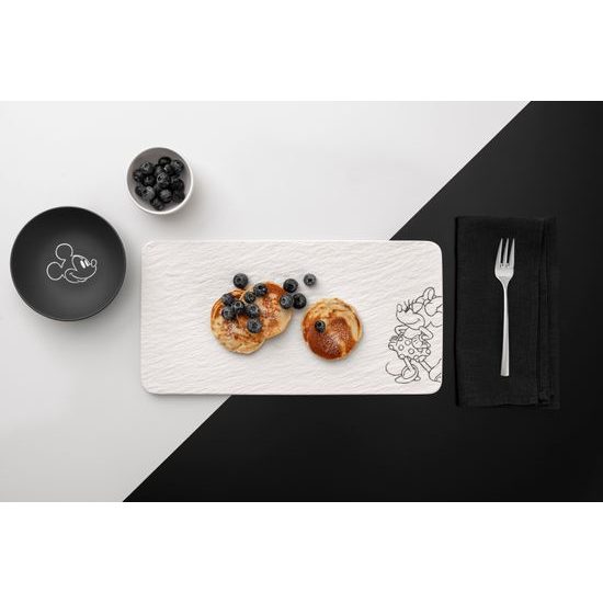 Man. Rock Blanc Mickey Mouse Servírovací talíř 35cm, Villeroy & Boch