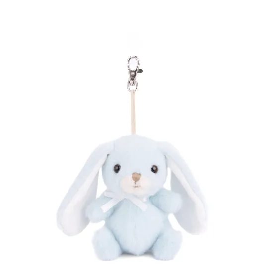 Klíčenka plyšový zajíček Bouncy Bunny modrý