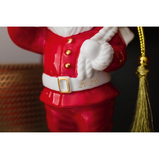 Christmas Classic vianočná ozdoba Santa, 10 cm, Villeroy & Boch