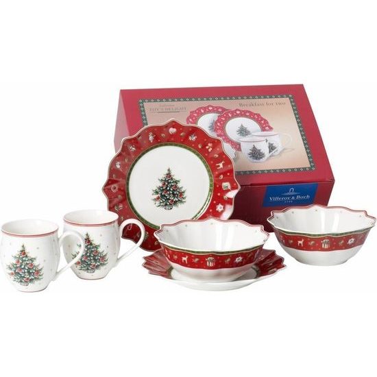 Toy 's Delight Raňajková sada červená 6ks, Villeroy & Boch