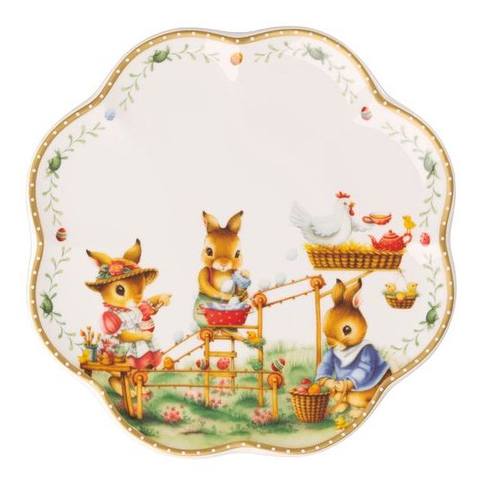 Annual Easter Edition 2026 tanier zajačik Anna, Max a Paul 22,3 cm, Villeroy & Boch