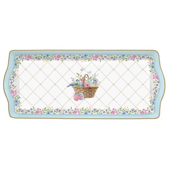 Velikonoční podnos obdélník Spring Bloom 35x15cm, Easy Life