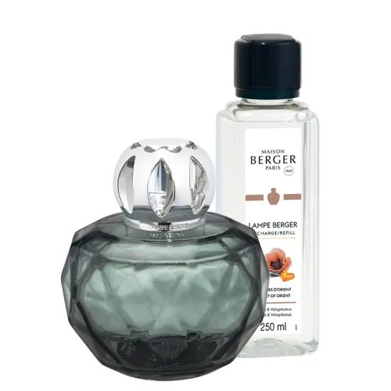 Maison Berger Paris - Darčeková súprava: Katalytická lampa Adagio + Orientalný samet 250ml, zelená