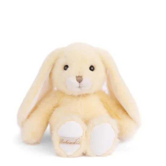 Plyšový zajíček Jumpy Bunny světle žlutý, 30 cm