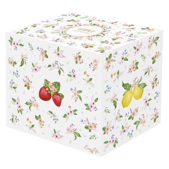 Porcelánová konvice na čaj Fancy Fruit 850ml, Easy Life