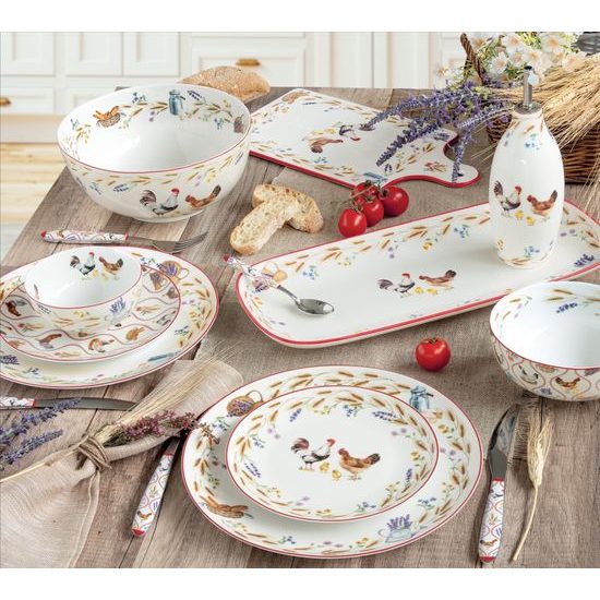 Porcelánový dezertní talíř Country Life 19cm, Easy Life