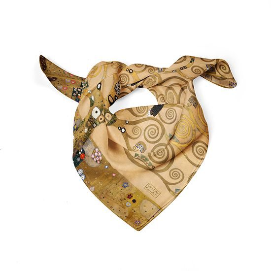 Hodvábna šatka Tree of Life 52x52cm, Gustav Klimt